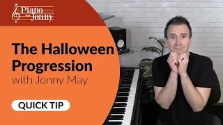 The Scariest Piano Progression... the HALLOWEEN Progression! 😱 Piano Lesson by Jonny May