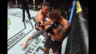 NATE DIAZ VS ANTHONY PETTIS HIGHLIGHTS