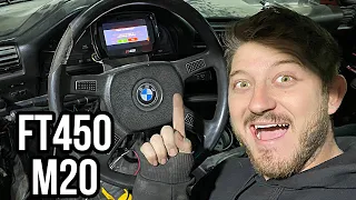 Instalando una FT450 al BMW E30