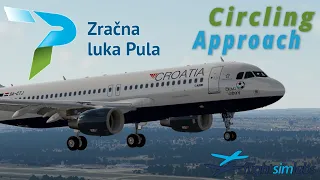 CIRCLING for RWY27 | PULA Airport & FlightSimLabs A320 | Prepar3Dv5