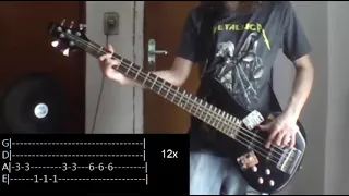 Gorillaz - 5/4 - Bass cover with Tabs