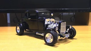 Масштабная модель 1932 Ford Hot Rod масштаб 1:18 Motor Max