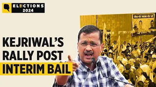 In Delhi's Mehrauli, a Sea of Yellow & Blue To Welcome Back CM Arvind Kejriwal | The Quint