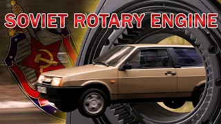 🚙ROTARY engine CREATED in the USSR! 🚗Car of the KGB (special services) USSR VAZ 2108