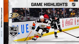 Ducks @ Kings 10/8 | NHL Highlights 2022