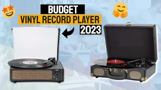 Best Budget Vinyl Record Player For 2023 | Top 5 Affordable Bluetooth Turntables!