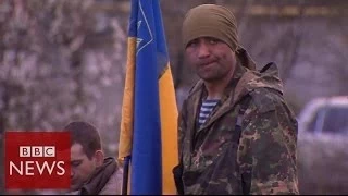 BBC witnesses "surrender" in Sloviansk - BBC News