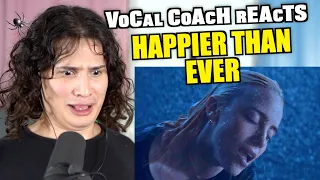 Vocal Coach Reacts to Billie Eilish - Happier Than Ever
