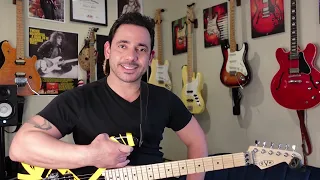 How to play Eddie Van Halen's Guitar SOLO on Beat it !