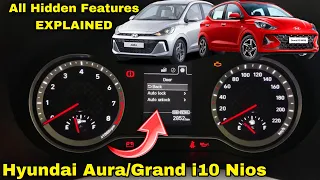 Hyundai Aura/Grand i10 Nios - ALL HIDDEN FEATURES EXPLAINED IN DETAIL