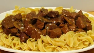 Beef and Noodles Recipe - How to Make Beef and Noodles