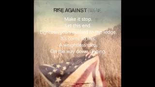 Rise Against - EndGame - Make It Stop (September's Children) lyrics