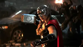 Why Jane was getting weak with Mjolnir? 🤔 #shorts #jane #mightythor #thor #thanos #hela #loki