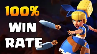 100% Win Rate with the *BEST* Deck in Clash Royale