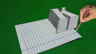 3D Drawing Tutorial For Beginners | Draw by @Artube