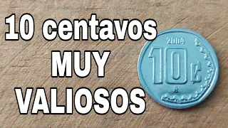 10 Centavos muy valiosos / Monedas Mexicanas /  Mexican coins / numismatica de mexico