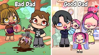 Good Dad VS Bad Dad 😇😈 | Toca Boca | Avatar Story
