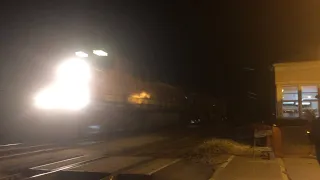BNSF 7102 P5 Train Horn At 70 MPH (Amazing Doppler Effect)