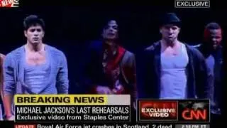 Michael Jackson's Rehearsal Video Released