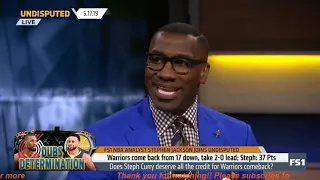 Undisputed | Steph Curry deserve all the credit for Warriors comeback - Stephen Jackson ADMITS