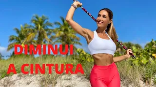 Diminui a Cintura e Elimine as Dobrinhas das Costas com uma Vassoura | Cinturinha de Mocinha