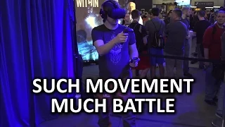 The best HTC Vive demo so far! - Raw Data, Intel Booth, PAX East 2016