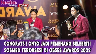 CONGRATS ! Betrand Peto Putra Onsu Jadi Pemenang Selebriti Sosmed Terobsesi di Obsesi Awards 2022!