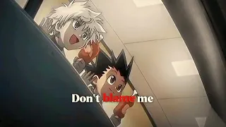 hxh killugon don't blame me amv ,Taylor swift