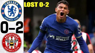 Chelsea vs Brentford 0-2 - All Goals and Highlights - 2023 🤯 Chelsea LOST
