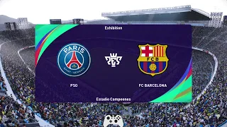 PES 2021- Mbappe  Paris Saint Germain vs Barcelona 3-0 - Extеndеd Hіghlіghts HD | Gameplay PC