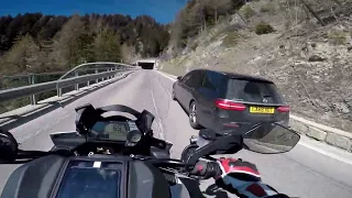 Ducati Multistrada 1200s POV RIDE Passo del Tonale [RAW ONBOARD]