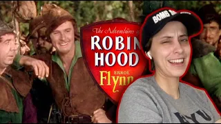 This is so fun!- THE ADVENTURES OF ROBIN HOOD FIRST TIME REACTION #blindreaction