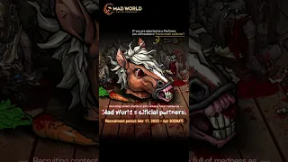 Partner Creator Recruitment｜Mad World - Age of Darkness - MMORPG