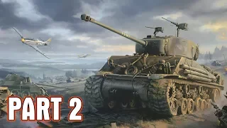 Call of Duty WWII #2: Lần đầu Quang Brave đi xe tăng bắn và máy bay chiến đấu