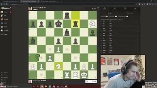 xQc big brain chess play!