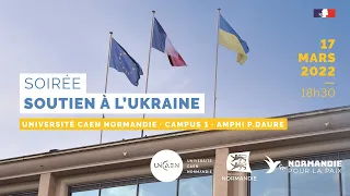 [LIVE] Soirée de soutien à l'Ukraine