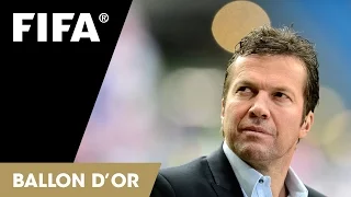 Lothar Matthaus’ take on the FIFA Ballon d’Or 2015