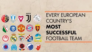 Every European Country's MOST SUCCESSFUL Football Club