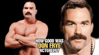 How GOOD was Don Frye Actually?