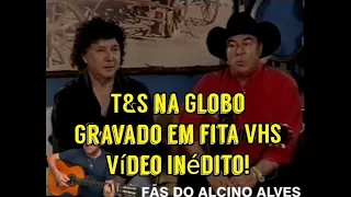 Teodoro e Sampaio na Globo -  Vídeo Inédito - Garanhão da Madrugada