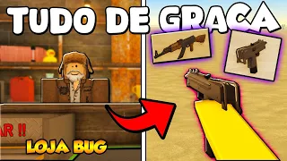 NOVA FORMA SECRETA DE COMO CONSEGUIR TUDO DE GRAÇA NA LOJA DO A DUST TRIP | ROBLOX (ARMA SECRETA E+)