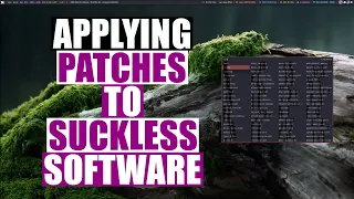 Applying Patches To Suckless Software