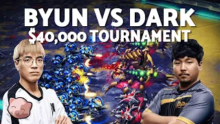 BYUN vs DARK: Bangin' Series! | $40,000 Master's Coliseum Playoffs (Bo5 TvZ) - StarCraft 2