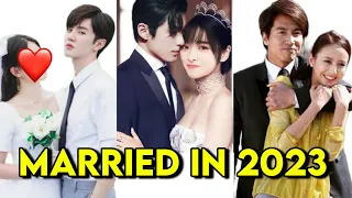 Top 3 Chinese Couples Get Married In 2023 || Dylan Wang || Chen Zhe Yuan || Jerry Yan