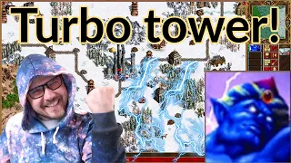 Awesome tower map!  Jebus Cross || Heroes 3 Gameplay || Alex_The_Magician || Heroes 3 Tower