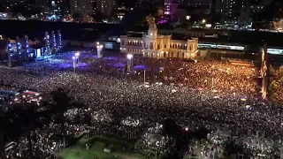 Show de Marília Mendonça Segunda na Praça da Estação em Belo Horizonte com mais de 100 mil pessoas