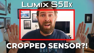 Lumix S5iix CROPPED SENSOR?