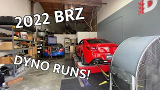 2022 Subaru BRZ Dyno Runs + Small Canyon Run!