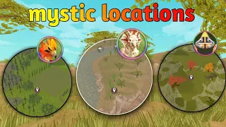 wildcraft all mystic locations in Egypt farm and China forest how to mystc location😱
