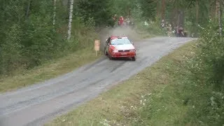 50v. Juhlaralli, Imatra. 17.08.2013 (Crashes & Action)